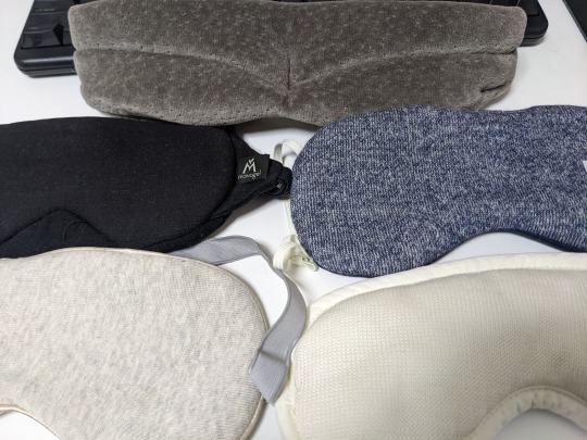 アイマスクが五個